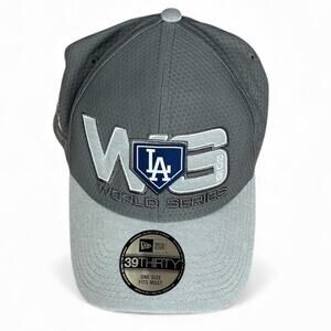 New Era LA Dodgers World Series 2018 Gray Baseball Hat OSFM